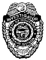 Department of Insurance Investigator badge